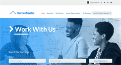 Desktop Screenshot of careers.servicemaster.com